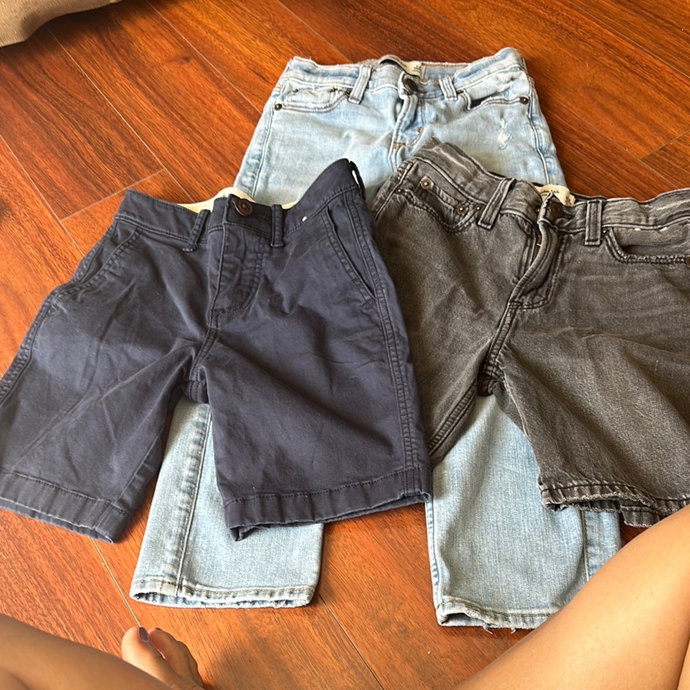Abercrombie & Fitch Blue Casual Shorts
